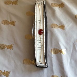 Carnelian‎ bracelet NWT